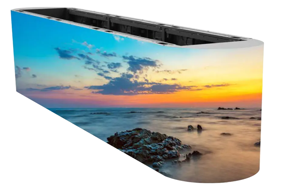 Curved LED Display